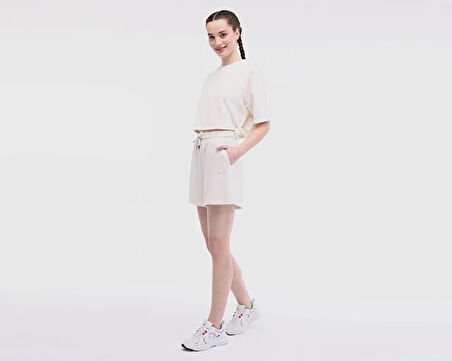 Lumberjack 5M Wl Raın 20Ss182 5Fx Kadın Günlük Şort 102008767 Krem