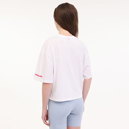Lumberjack Kadın Tişört Wl White 11SS9091 5FX