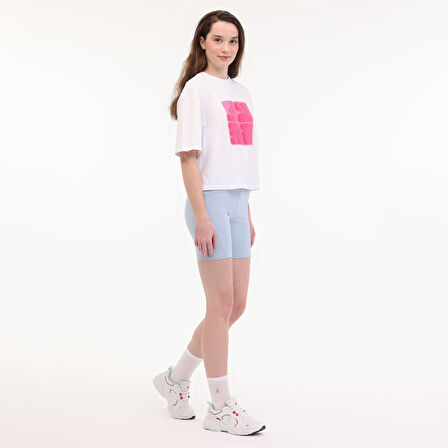 Lumberjack Kadın Tişört Wl White 11SS9091 5FX