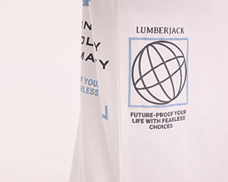 Lumberjack 5M Ml Dext 11-413401 5Fx Erkek Günlük Tişört 102012691 Bej