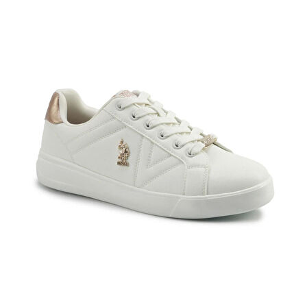 U.S. Polo Assn. Exxy Spor Ayakkabı Beyaz