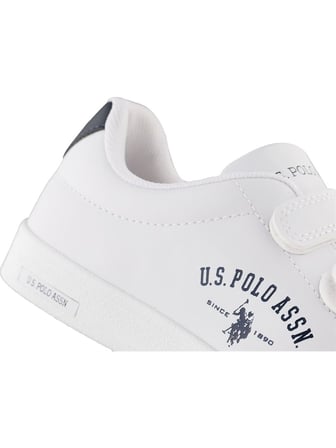 Us Polo Assn Sınger Beyaz Cırtlı Sneaker