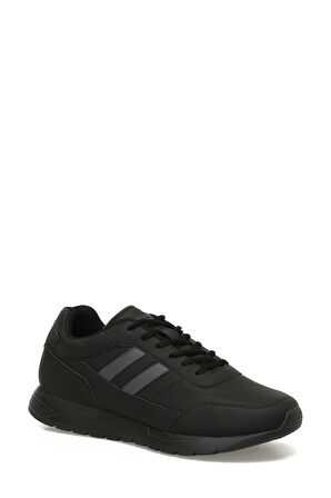 KİNETİX LESCAR II PU 5PR ERKEK SNEAKER SİYAH