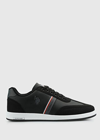 Kares Siyah Erkek Sneaker