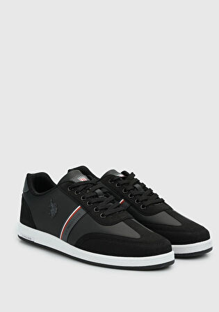Kares Siyah Erkek Sneaker