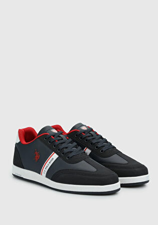 Kares Lacivert Erkek Sneaker