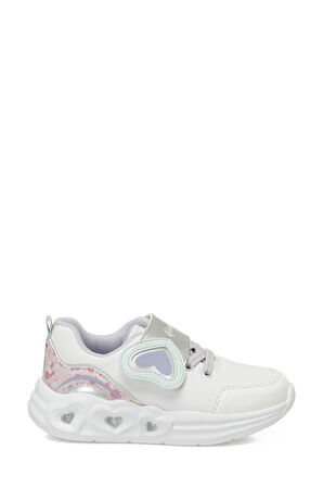 KİNETİX RUBY PU B 5PR KIZ BEBEK IŞIKLI SPOR AYAKKABI BEYAZ