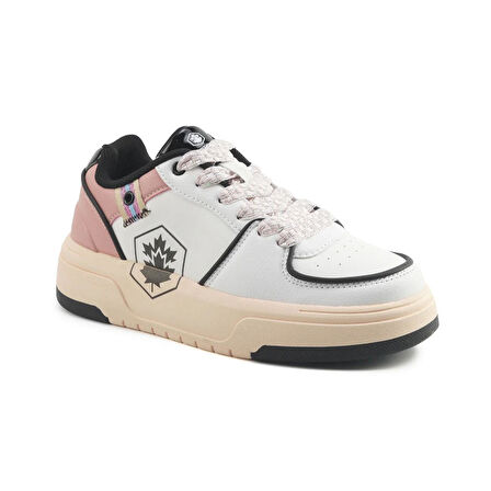 Lumberjack Sempre Spor Ayakkabı Beyaz-Pudra
