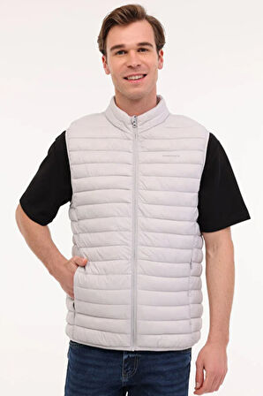 Lumberjack 5W,ML STAR 4WEST 5PR Erkek  Ekru Yelek