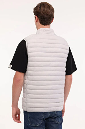 Lumberjack 5W,ML STAR 4WEST 5PR Erkek  Ekru Yelek