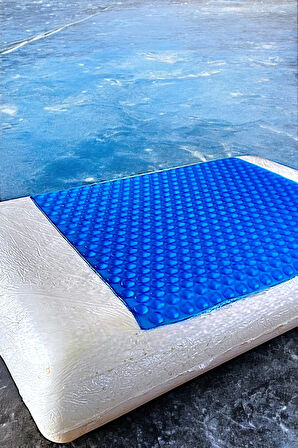Visco Jelli Yastık - Klasik Model Orta Sertlikte % 100 Visco ve jel katmanlı  60 cm * 40 cm * 12 cm