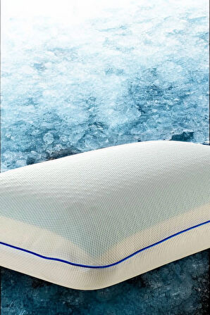 Visco Jelli Yastık - Klasik Model Orta Sertlikte % 100 Visco ve jel katmanlı  60 cm * 40 cm * 12 cm