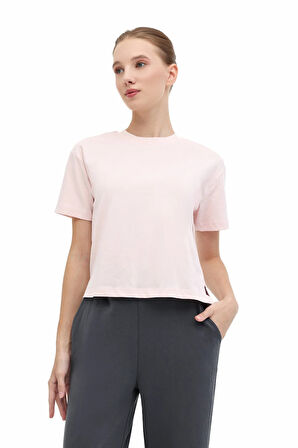 WB 11ASYA-T 5PR Kadın Pembe T-Shirt - 102027273