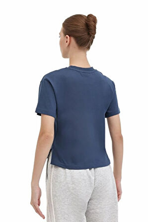 5W WB 11ASYA-T 5PR Kadın Mavi T-Shirt - 102032888