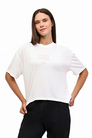 WL 11SORANGA YOG1-3 5PR Kadın Bej T-Shirt - 102028719