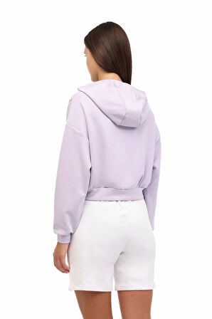 WL BERIN YOG1 MS459 5PR Kadın Mor Sweatshirt - 102020751