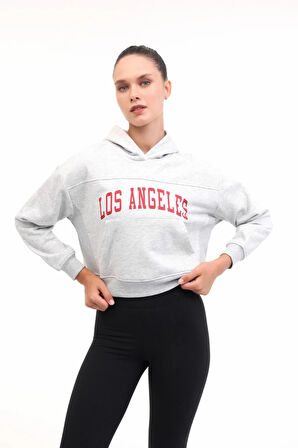 5W WL 17JAAM BTS802 5PR Kadın Gri Sweatshirt - 102021468