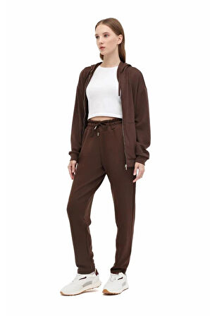 LUMBERJACK 5W WB 22CARLA-P CT693 5PR KAHVERENK KADIN EŞOFMAN ALTI