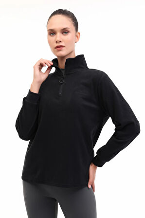 WL 7UNIQ 5PR Kadın Siyah Sweatshirt - 102027682