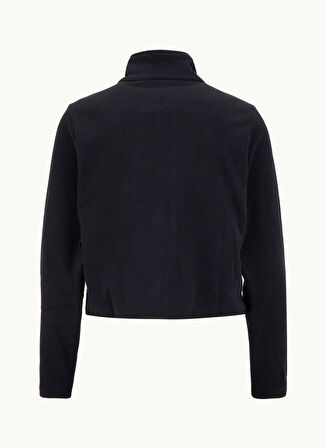 Reebok CN 10354 EMIFE FZ Siyah Regular Fit Düz Kadın Zip Ceket