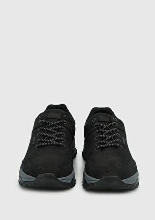 Siyah Deri Erkek Outdoor Ayakkabı