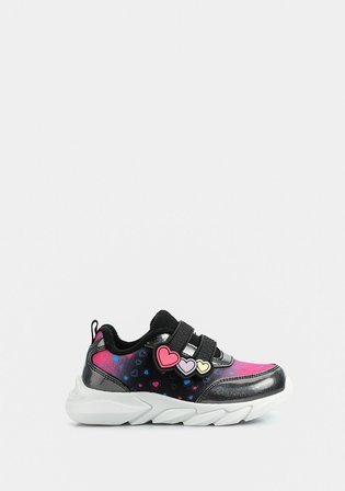 Bow Siyah Kız Çocuk Sneaker