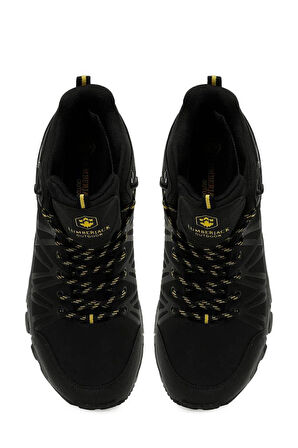 Lumberjack SHELL HI G 5PR 102031773 Unisex Su Geçirmez Outdoor Bot Siyah Sarı 36-40 