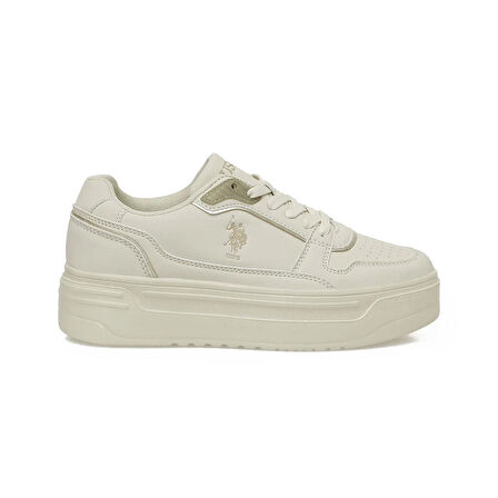U.S. Polo Assn. 5F Caroline 5PR Spor Ayakkabı Bej
