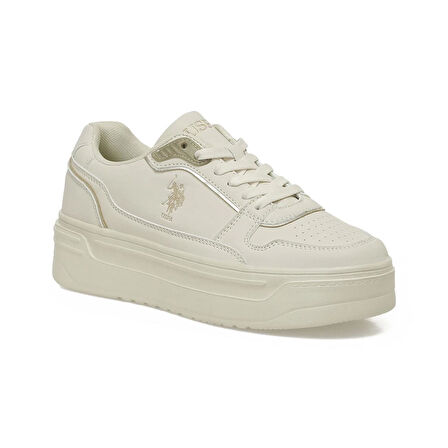U.S. Polo Assn. 5F Caroline 5PR Spor Ayakkabı Bej