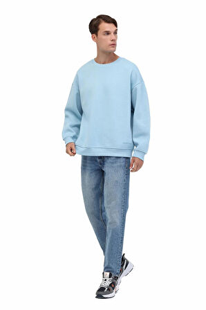 Lumberjack MB ROS 16HS108 5PR ERKEK OVERSIZE  SWEATHIRT