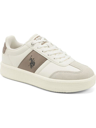 U.S.POLO ASSN.SAMIRA 5PR BEJ KAHVE CASUAL ANATOMİK SPOR AYAKKABISI
