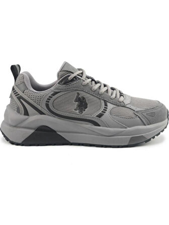U.S.POLO ASSN CHABY 5PR GRİ COMFORT CASUAL ANATOMİK SPOR AYAKKABISI