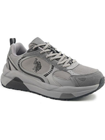 U.S.POLO ASSN CHABY 5PR GRİ COMFORT CASUAL ANATOMİK SPOR AYAKKABISI