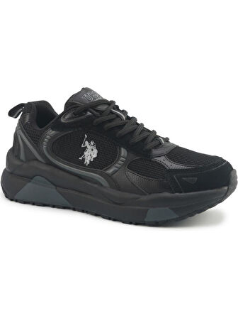 U.S.POLO ASSN CHABY 5PR SİYAH COMFORT CASUAL ANATOMİK SPOR AYAKKABISI