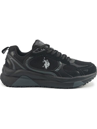 U.S.POLO ASSN CHABY 5PR SİYAH COMFORT CASUAL ANATOMİK SPOR AYAKKABISI
