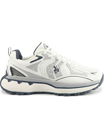 U.S.POLO ASSN CHAN 5PR BEYAZ COMFORT CASUAL ANATOMİK SPOR AYAKKABISI