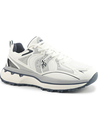 U.S.POLO ASSN CHAN 5PR BEYAZ COMFORT CASUAL ANATOMİK SPOR AYAKKABISI