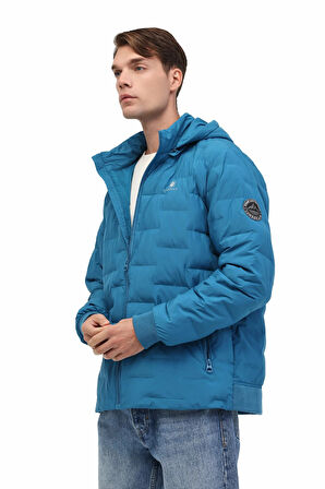 ML AMOTT COAT 5PR Erkek Koyu Mavi Mont - 102023098