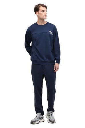 5W ML RENATO 16SD1161 5PR Erkek Koyu Mavi Sweatshirt - 102024109