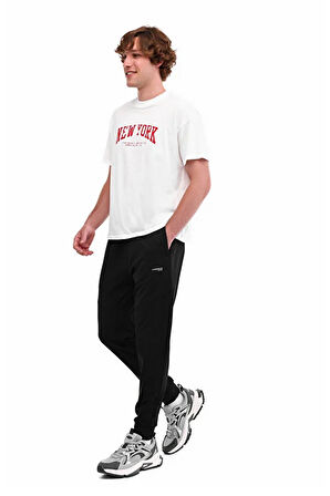 RENATO 22ITL1156 5PR Siyah Erkek Eşofman Altı