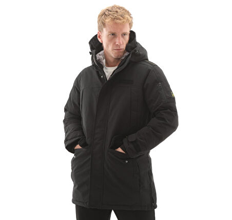 102024162-R Lumberjack 5W Ml Enıgma 3Le-86 5Pr Erkek Mont Siyah