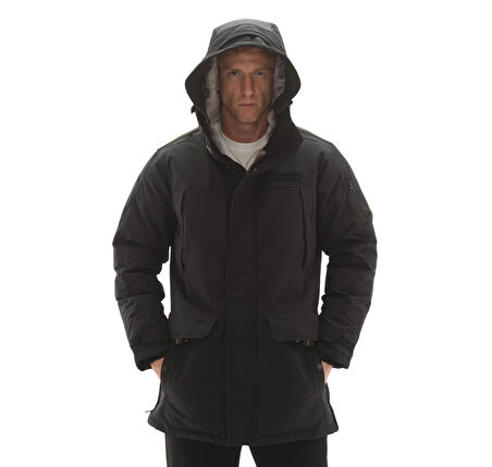 102024162-R Lumberjack 5W Ml Enıgma 3Le-86 5Pr Erkek Mont Siyah