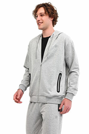 5W MB SMR T.SUIT 5PR Erkek Gri Eşofman Takımı - 102032565