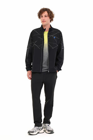 5W ML CUMIC 18M-PRF1-07 5PR Erkek Siyah Sweatshirt - 102025554