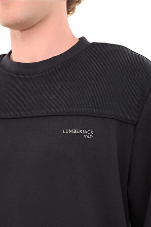 LUMBERJACK ML UROS 16ITL817 5PR ERKEK SWEATSHİRT