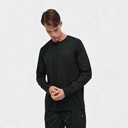 Lumberjack MB FACTS 14LJK-12829 5PR Siyah Erkek Sweatshırt