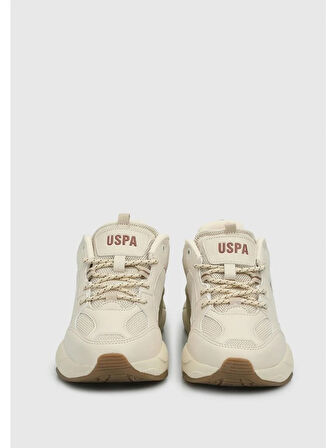 U.S. Polo 102032842 Maybe Wmn 5PR Bej Kadın Sneaker