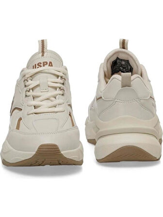U.S.POLO ASSN ISABELLA 5PR BEJ COMFORT CASUAL ANATOMİK SPOR AYAKKABI