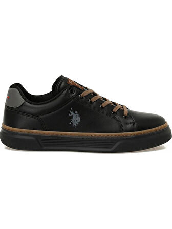 U.S.POLO ASSN BUDDY 5PR SİYAH COMFORT CASUAL ANATOMİK SPOR AYAKKABISI