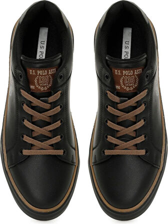 U.S.POLO ASSN BUDDY 5PR SİYAH COMFORT CASUAL ANATOMİK SPOR AYAKKABISI